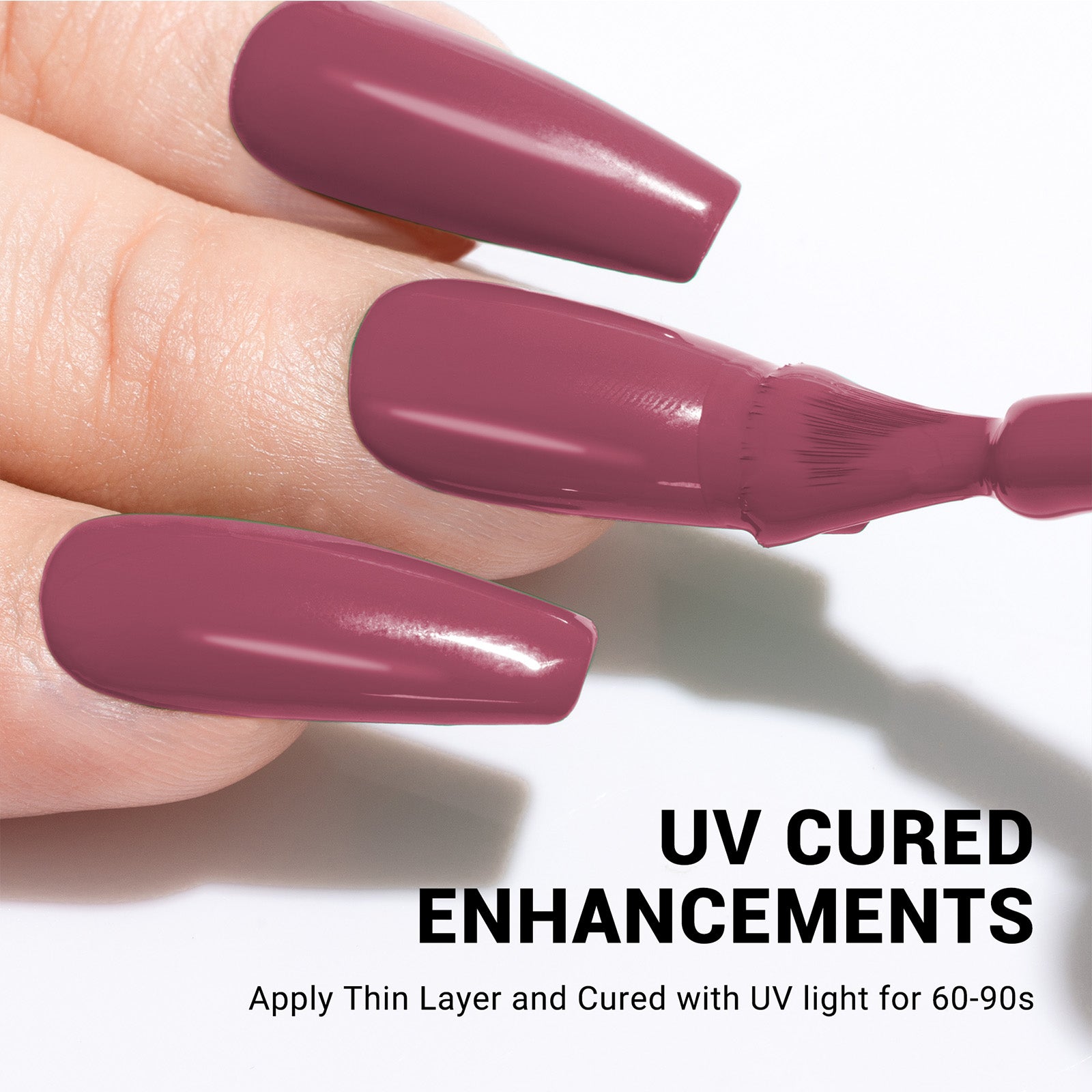 A1702 Gray Purple - TPO-Free Thick Gel Nail Polish(15ml) - 图片5