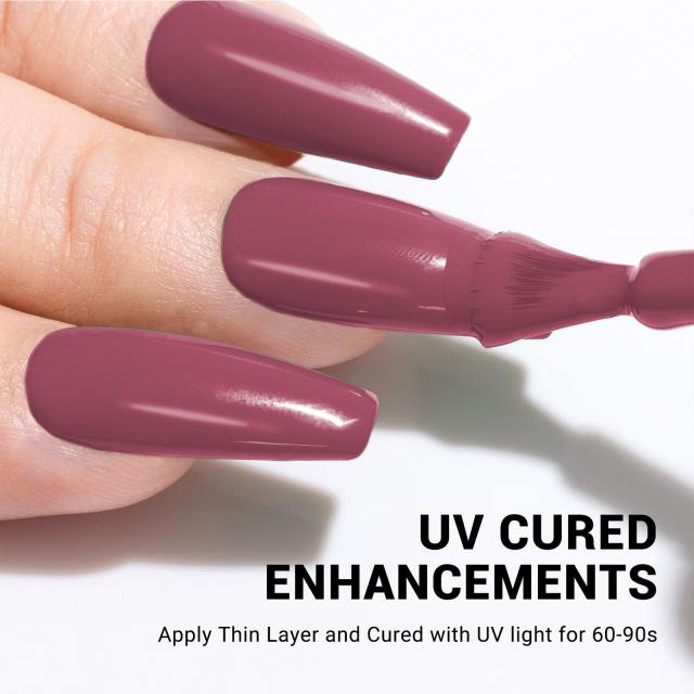 A1702 Gray Purple - TPO-Free Thick Gel Nail Polish(15ml)