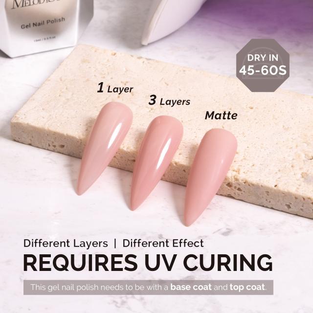 A2405 Hearts Delight - TPO-Free Faster UV Curing Gel Nail Polish(15ml)