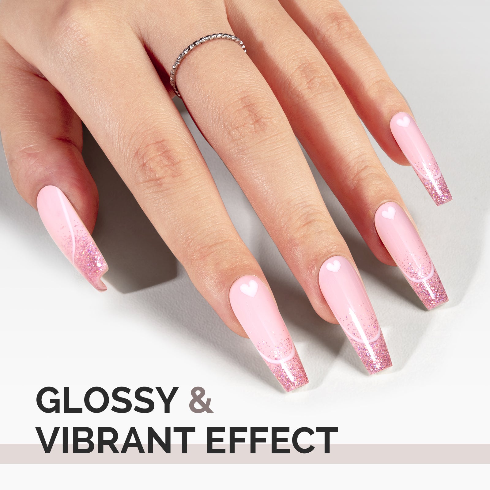 A2603 Rose Garden - TPO-Free Faster UV Curing Gel Nail Polish(15ml) - 图片6