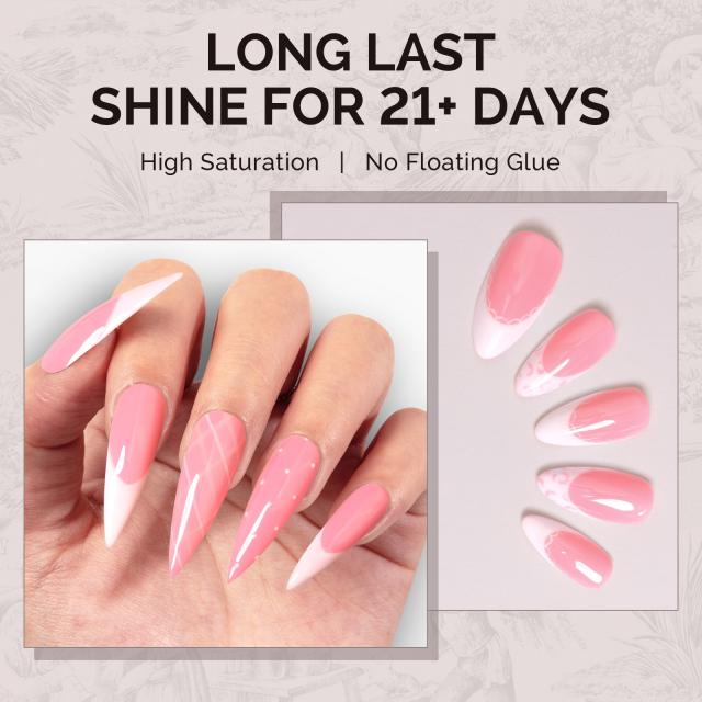 A2609 Light Baby Pink - TPO-Free Faster UV Curing Gel Nail Polish(15ml)