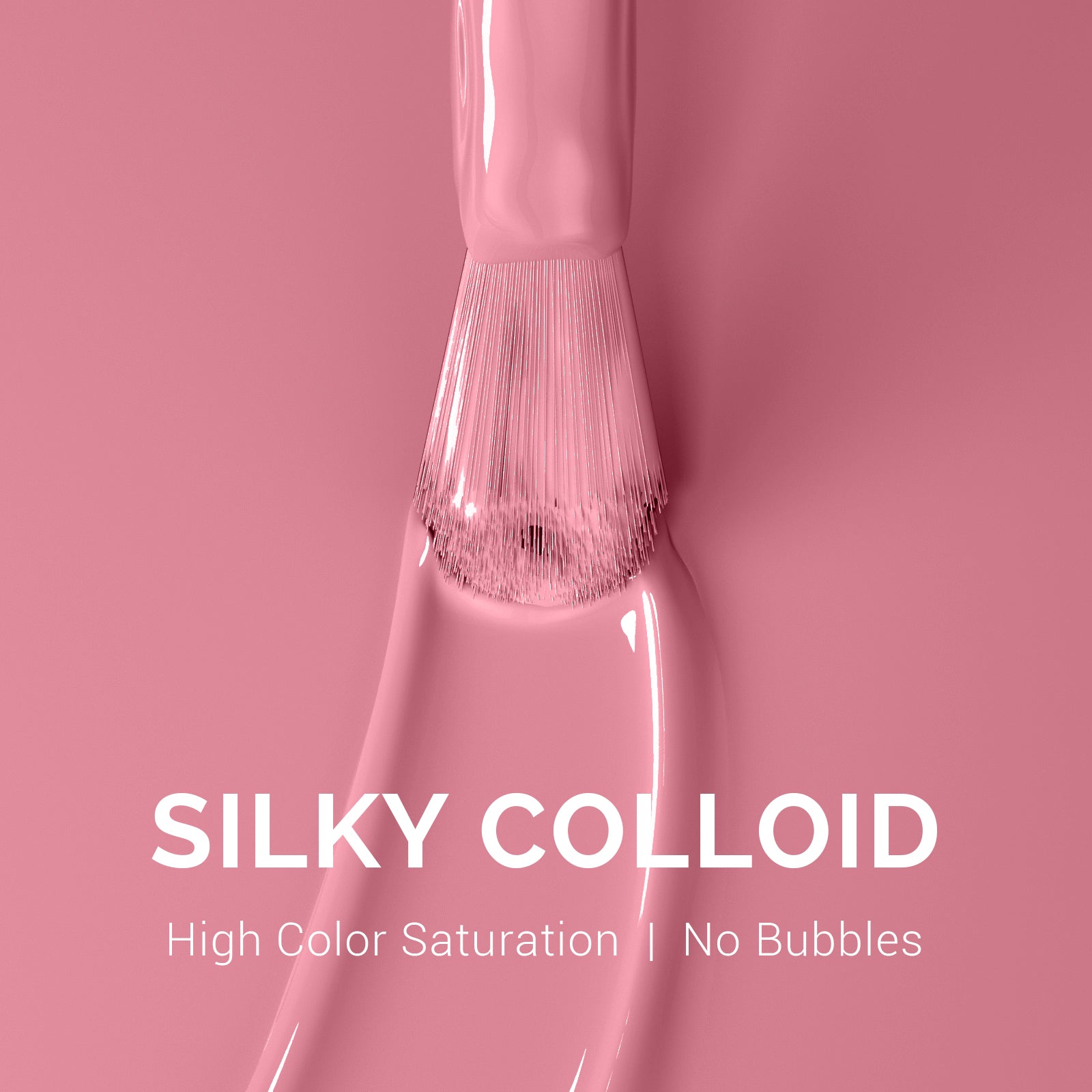 A2612 Jelly Pink - TPO-Free Faster UV Curing Gel Nail Polish(15ml) - 图片2