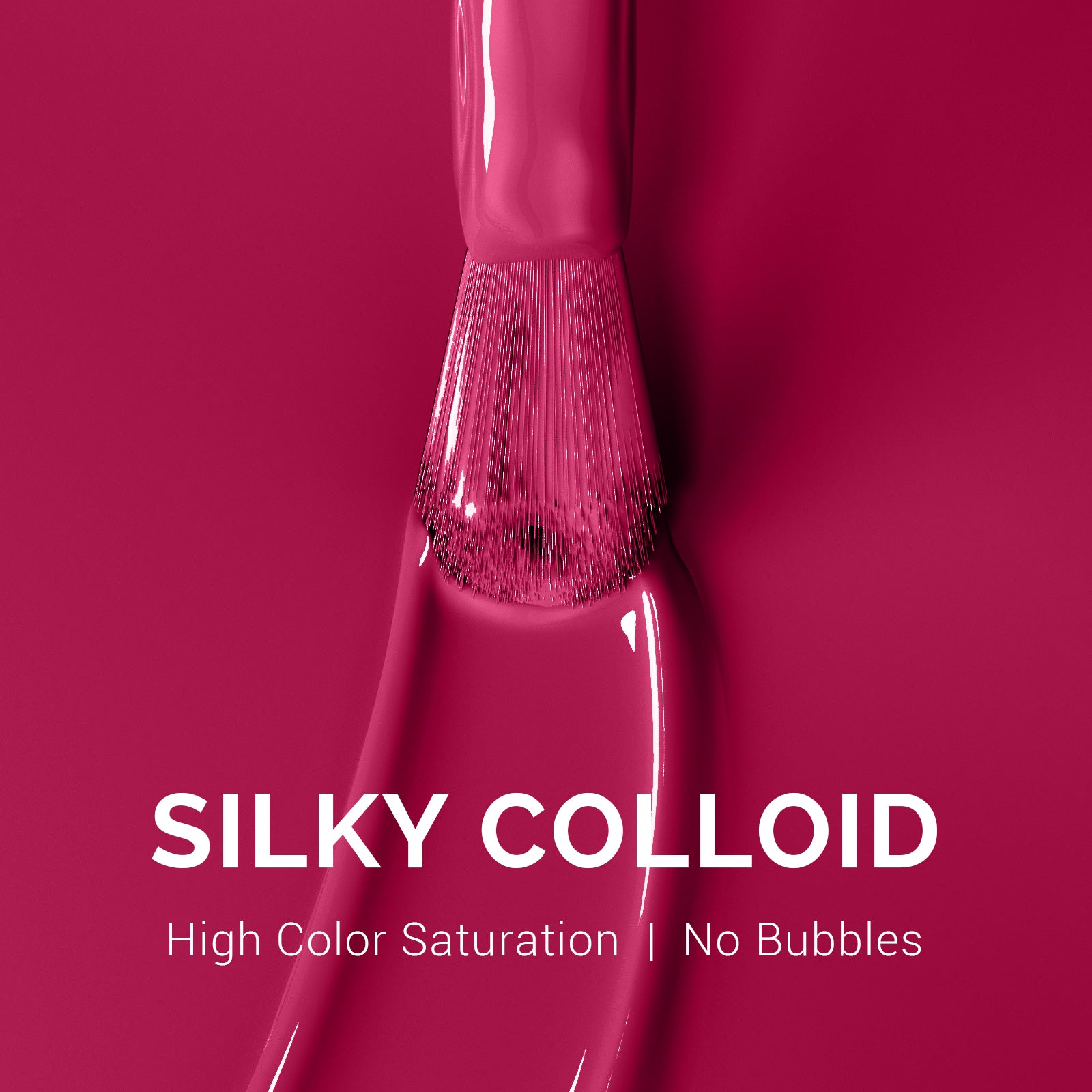 A2701 Confetti Glow Pink - TPO-Free Faster UV Curing Gel Nail Polish(15ml) - 图片2