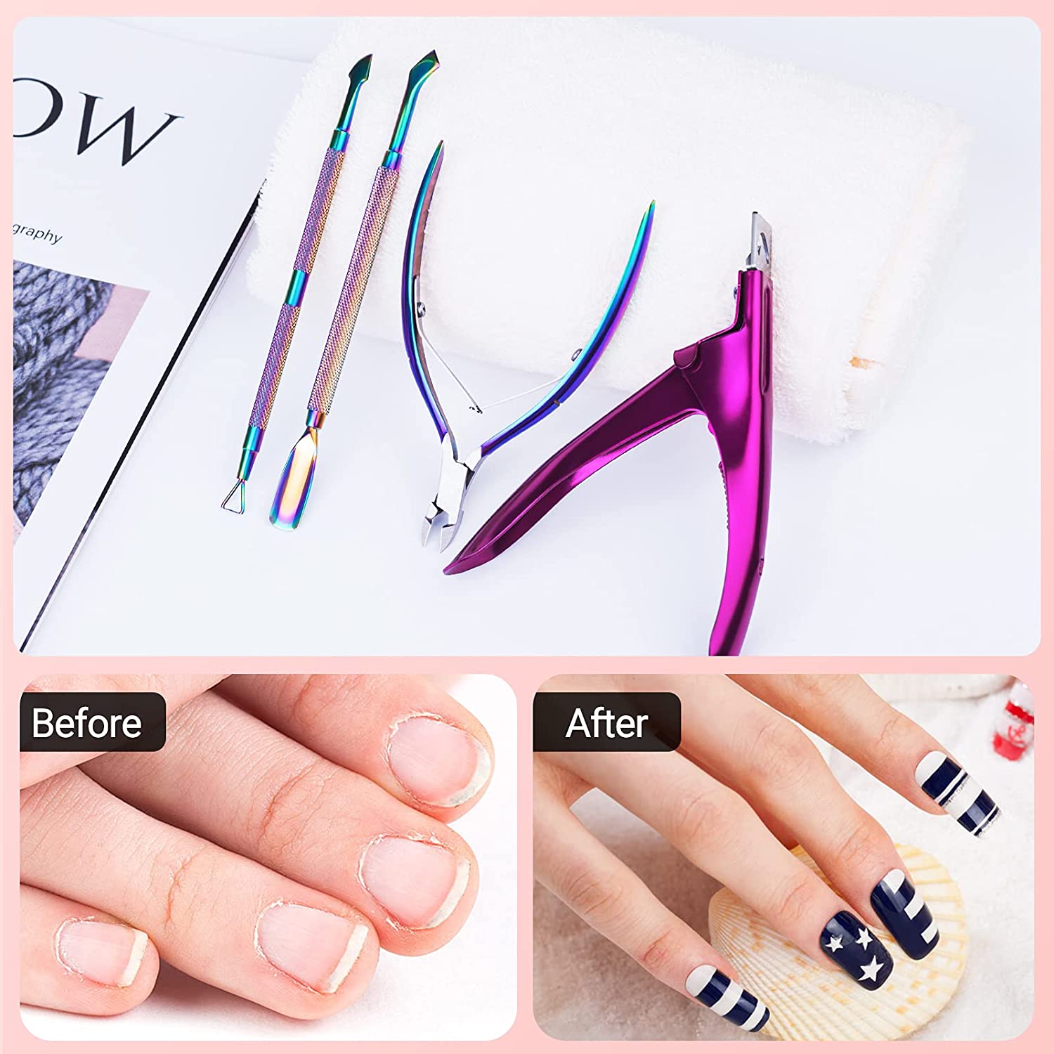 Acrylic Nail Clipper 4 in 1 Kit - 图片3