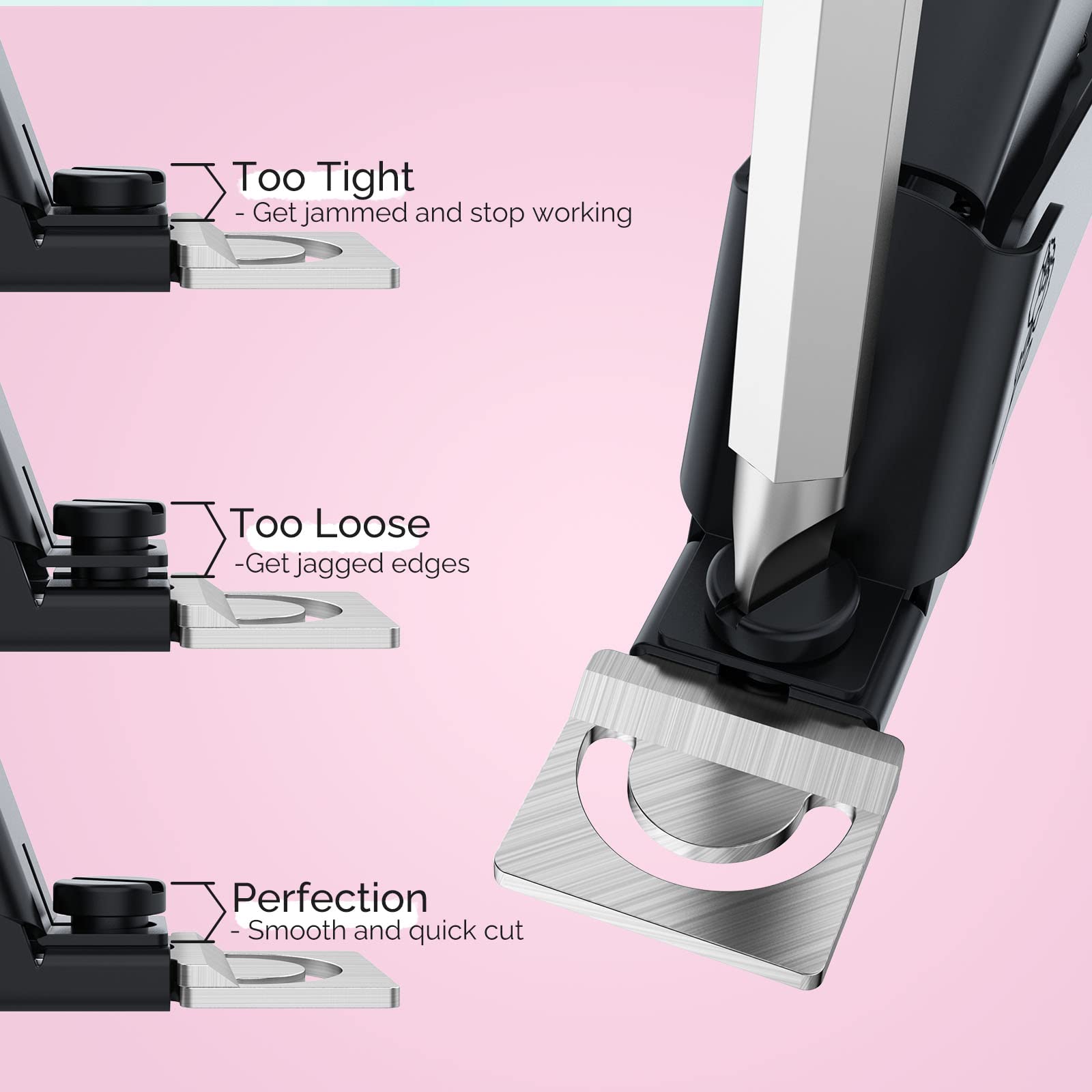 Acrylic Nail Clippers 4 in 1 Kit-Black - Image7