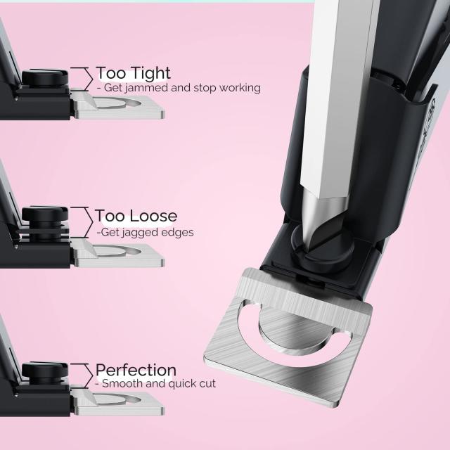 Acrylic Nail Clippers 4 in 1 Kit-Black