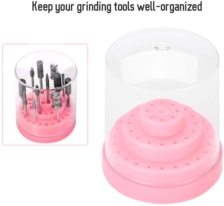Acrylic Nail Drill Bits Holder Stand (48 Holes) - 图片3
