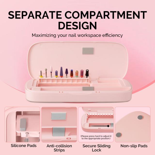 Acrylic Nail Tool Storage Box(ONLY BOX)