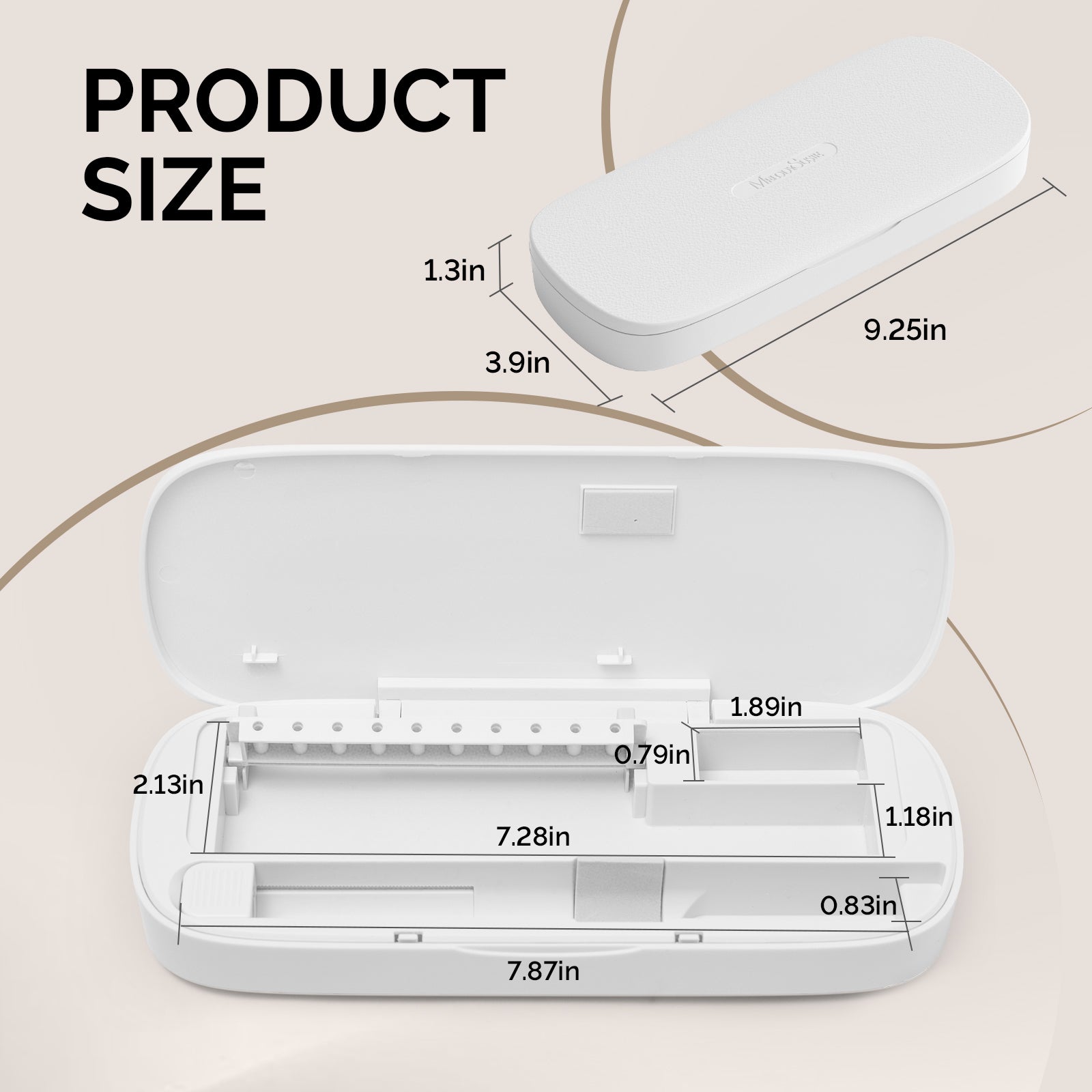 Acrylic Nail Tool Storage Box(ONLY BOX) - 图片12
