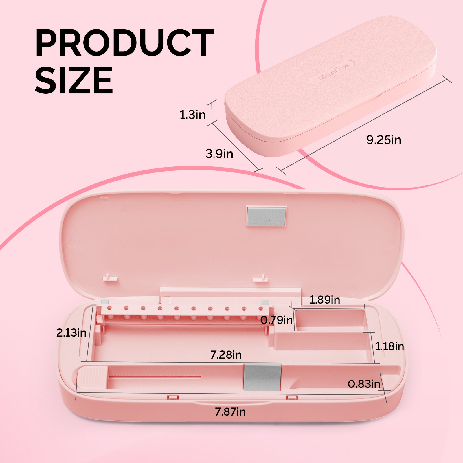 Acrylic Nail Tool Storage Box(ONLY BOX) - 图片7