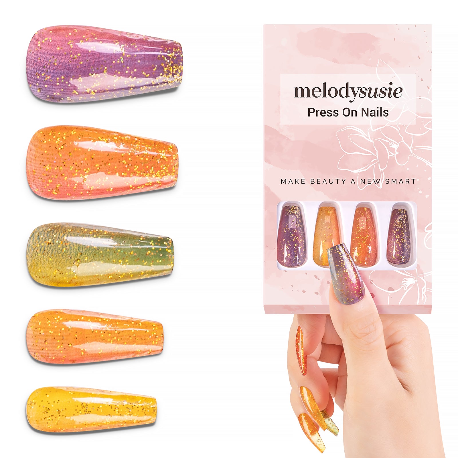 Acrylic Press-On Nails Kits - 图片52