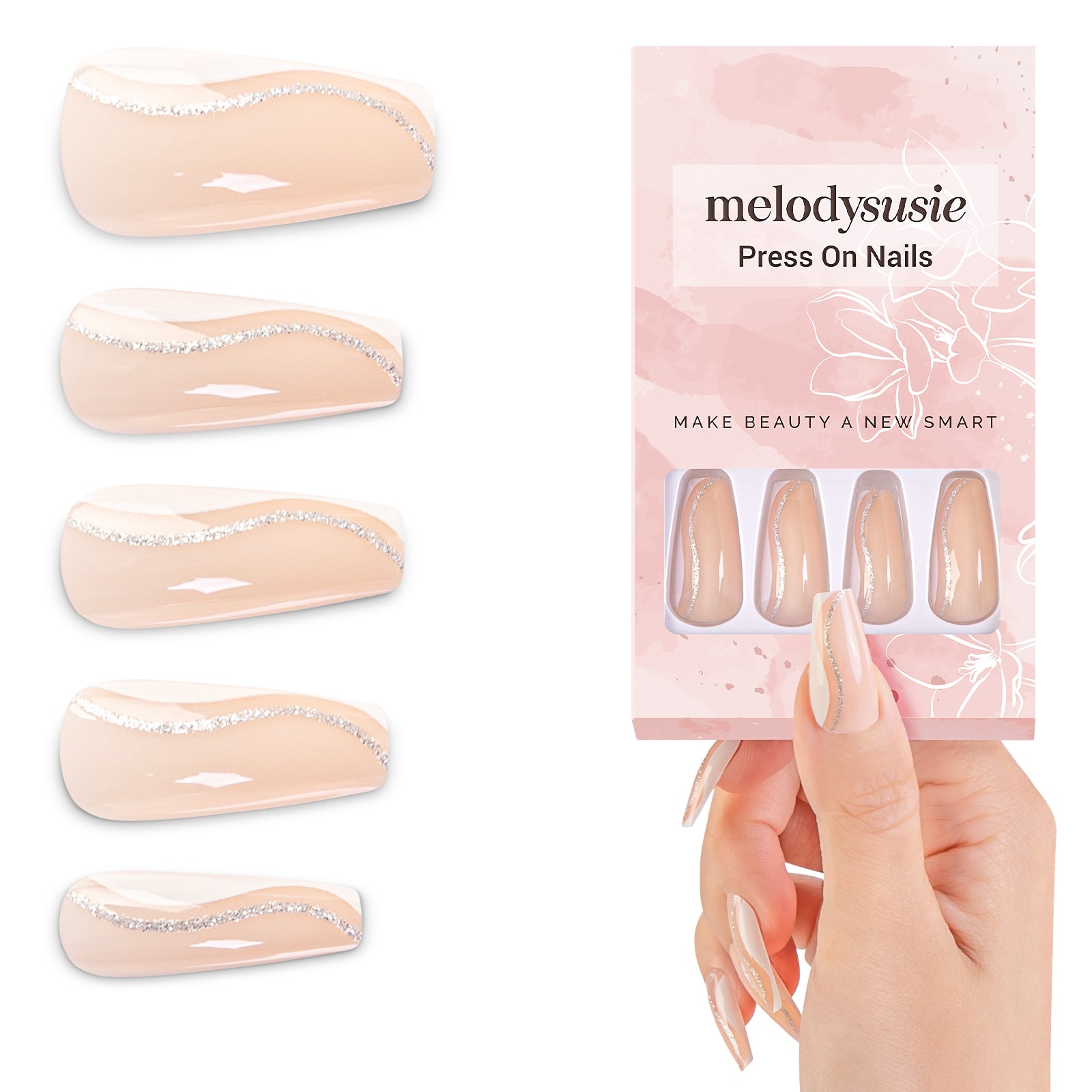 Acrylic Press-On Nails Kits - 图片40