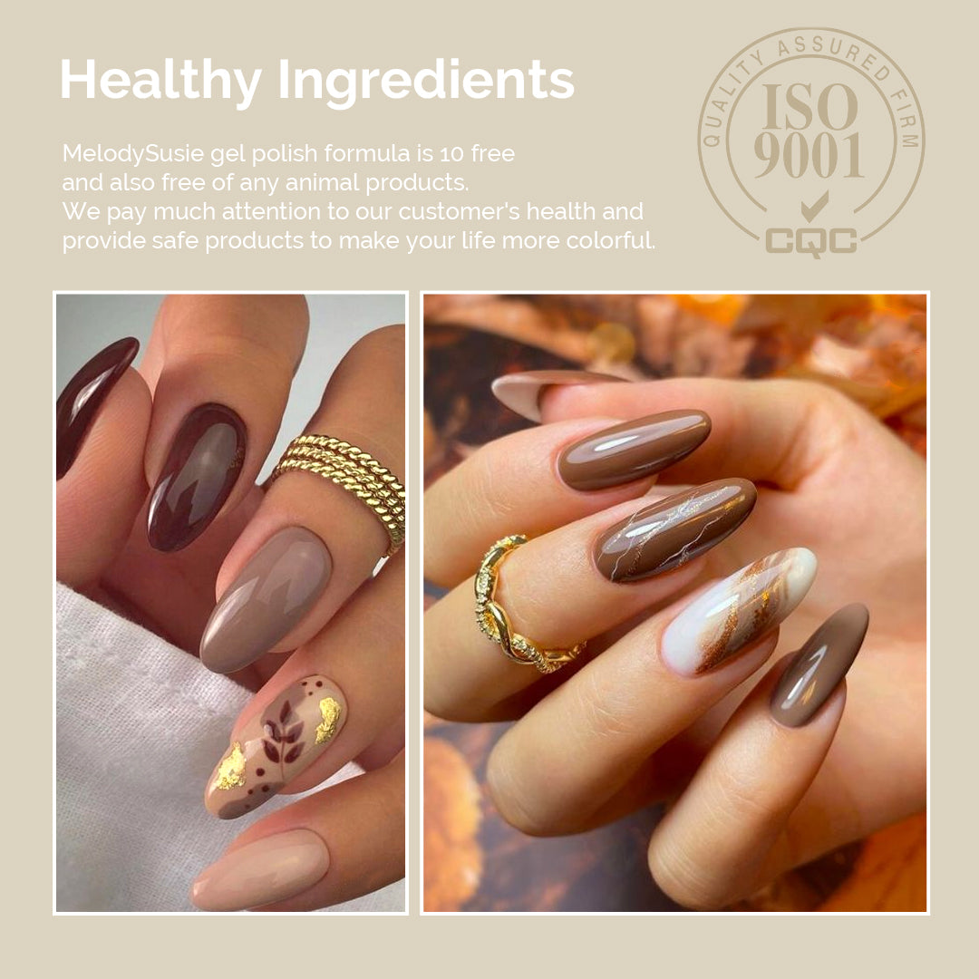 Afternoon Tea Break 15ml TPO-Free Thick Gel Nail Polish - 4Pcs - 图片6