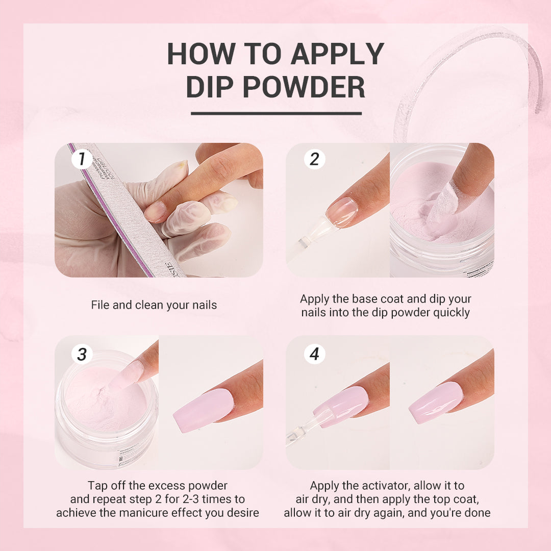 All-In-One Acrylic & Dip Powder - Blush Away - Image10