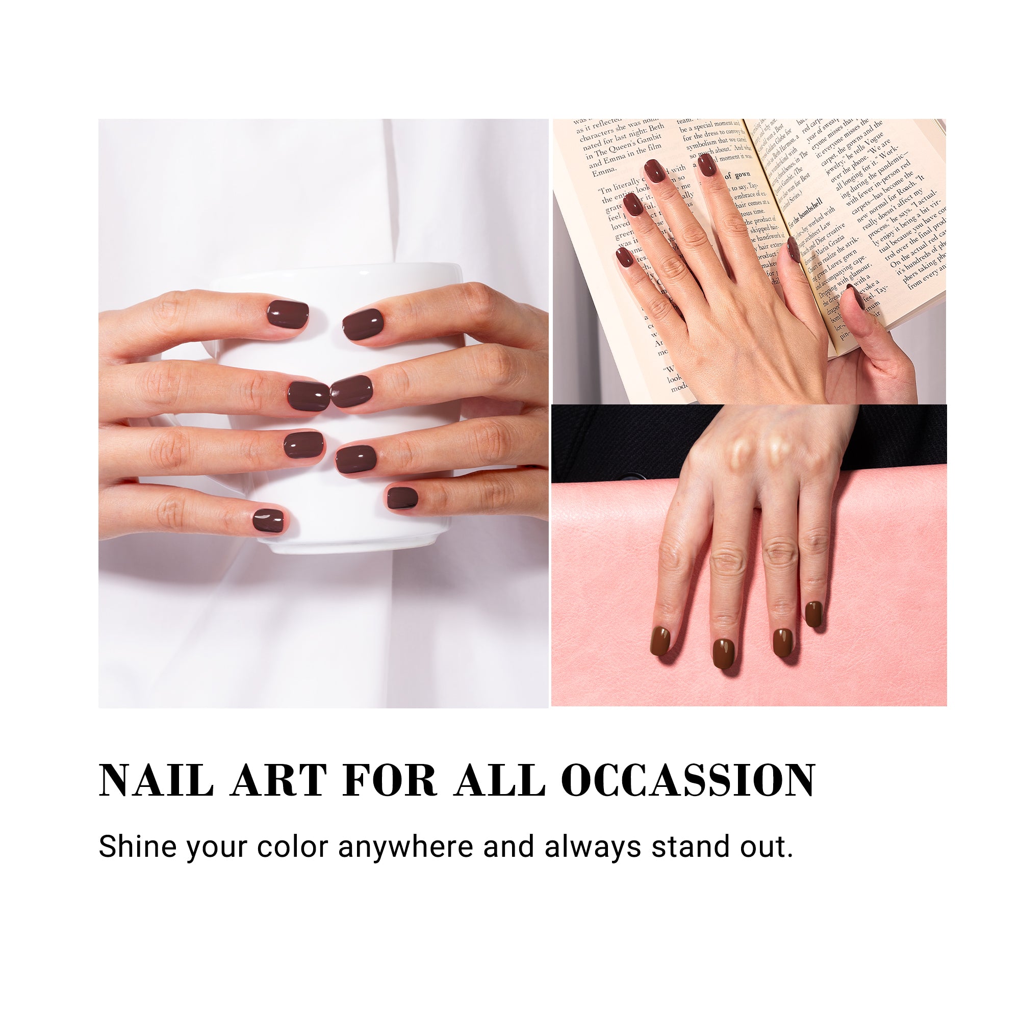 534 Americano - TPO-Free Thick Gel Nail Polish(15ml) - 图片4