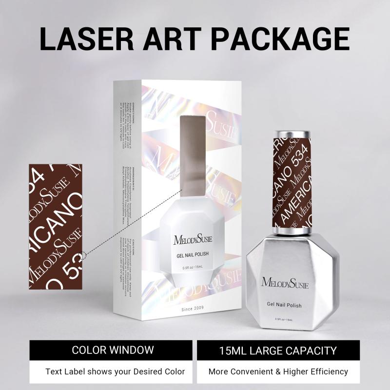 534 Americano - TPO-Free Thick Gel Nail Polish(15ml)