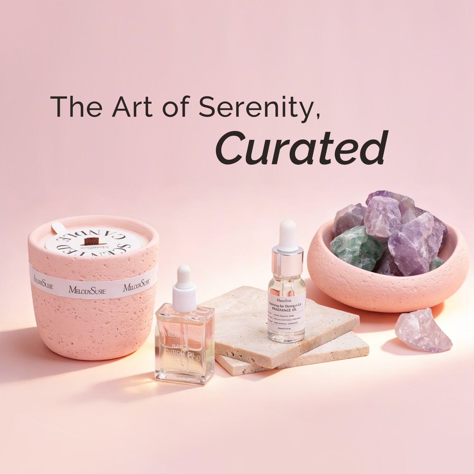 Aromatherapy Candle & Essential Oil Gift Set - 图片2