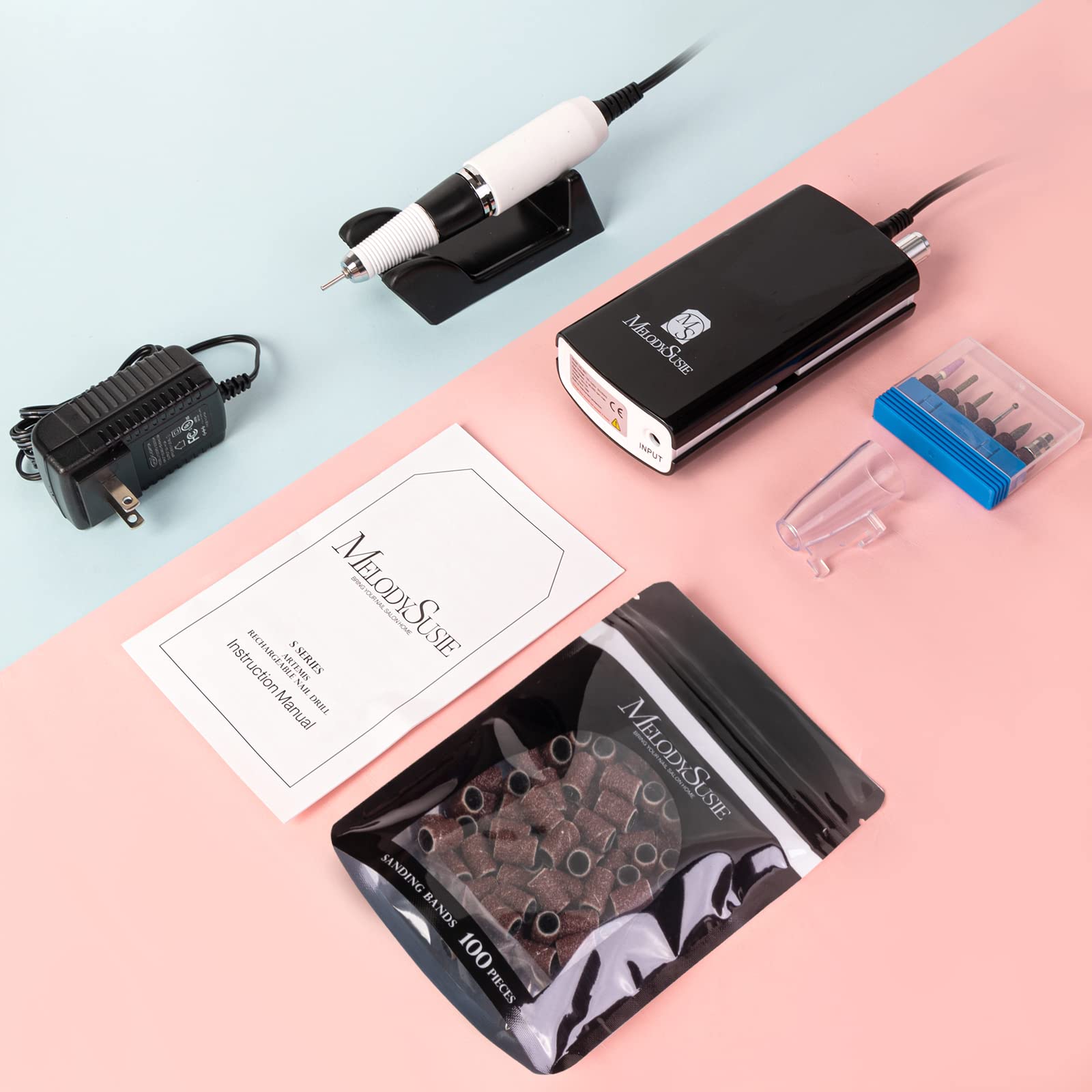 Artemis(SC300I) Rechargeable Nail Drill 30,000RPM - 图片14