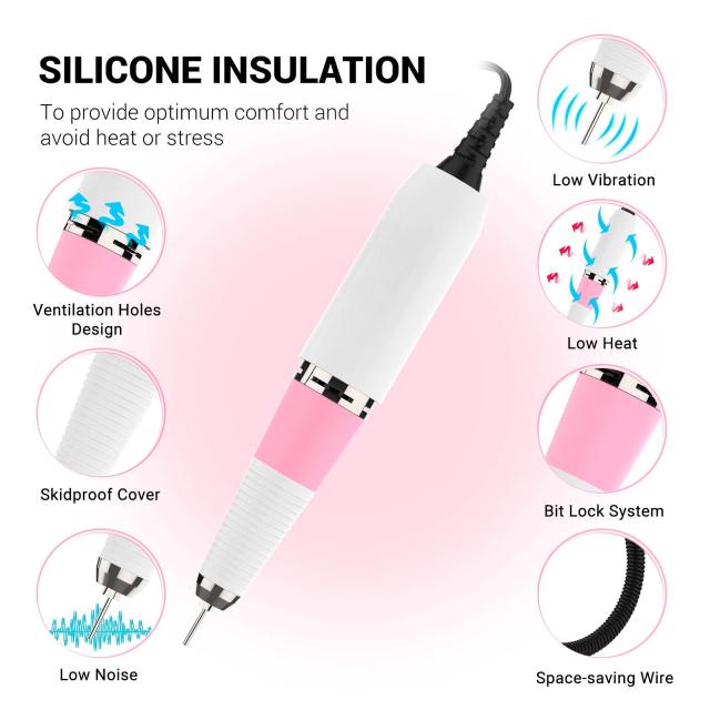 Artemis(SC300I) Clip-On Rechargeable Nail Drill 30,000RPM