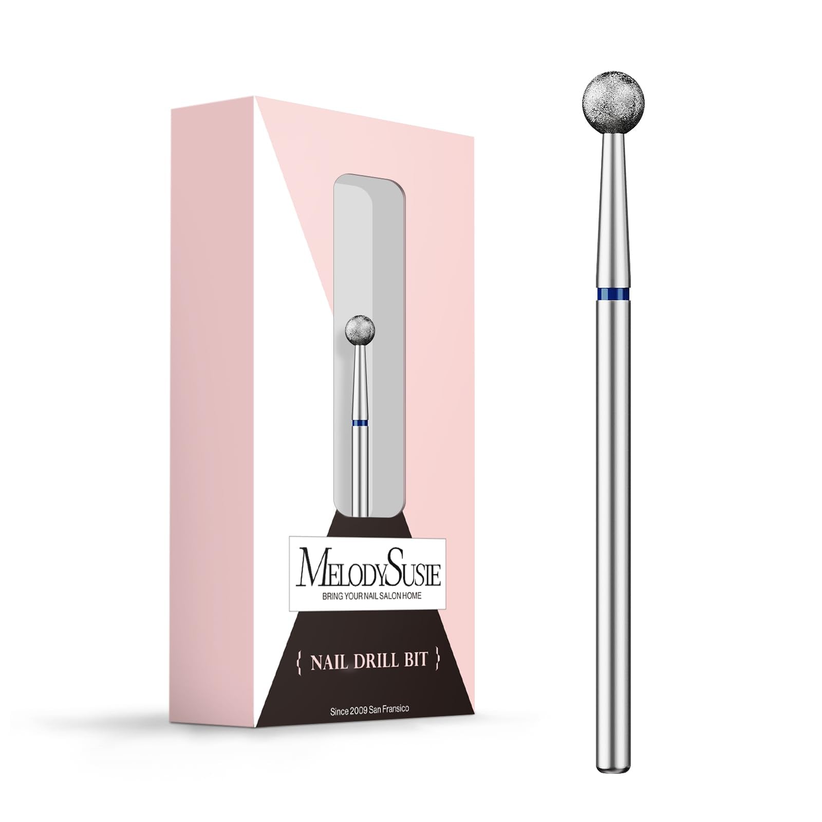 Ball Shape Cuticle Clean Carbide Diamond Nail Drill Bit - 图片9