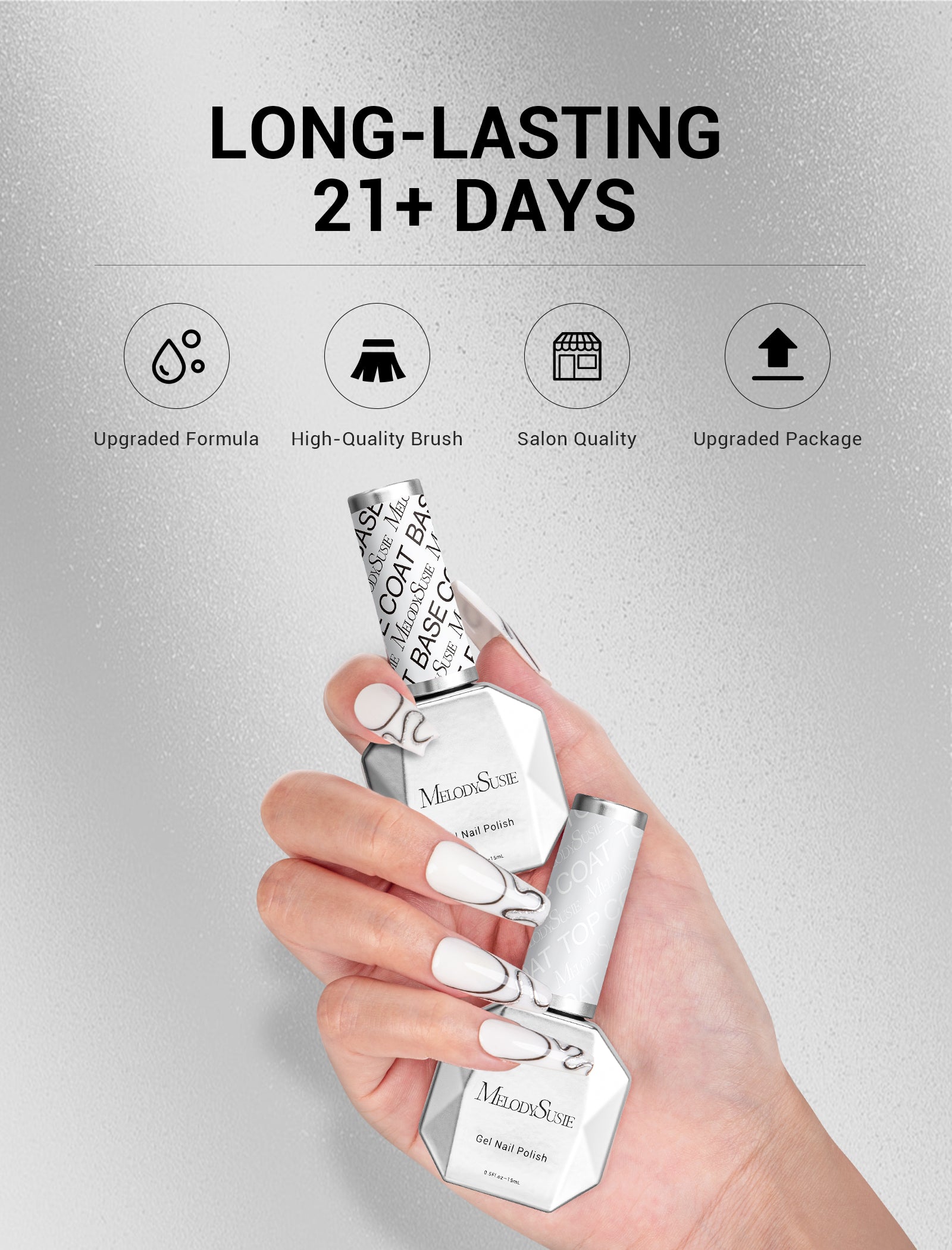 Base Coat - Gel Nail Polish(15ml) - 图片8