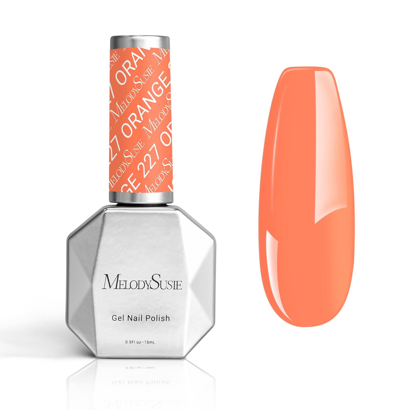 227 Blood Orange - TPO-Free Thick Gel Nail Polish (15ml)