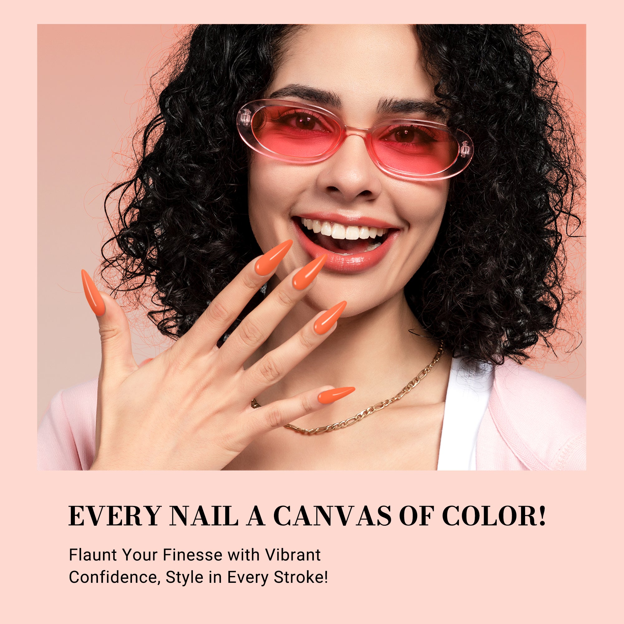 227 Blood Orange - TPO-Free Thick Gel Nail Polish (15ml) - 图片5