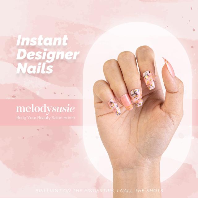 Blossom Acrylic Press On Nails Kits