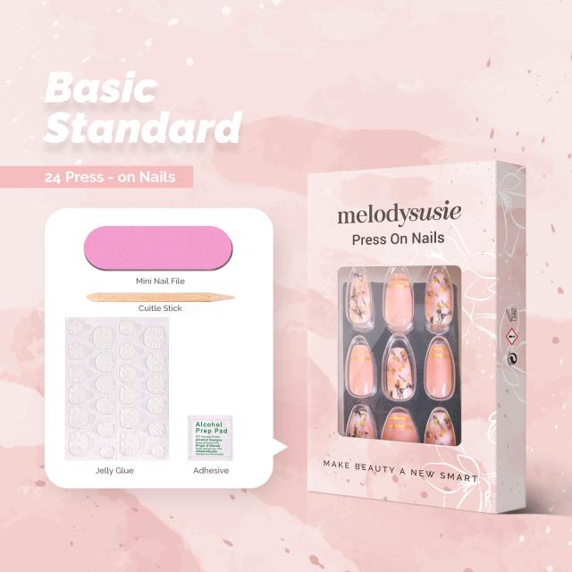 Blossom Acrylic Press On Nails Kits