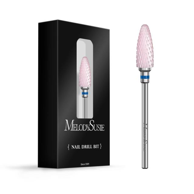 Ceramic Nail Drill Bits Pink