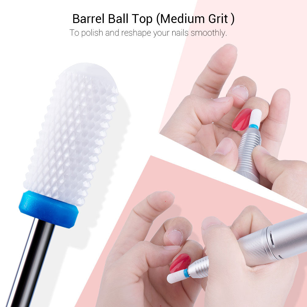 Ceramic Nail Drill Bits Set (7pcs) - 图片6