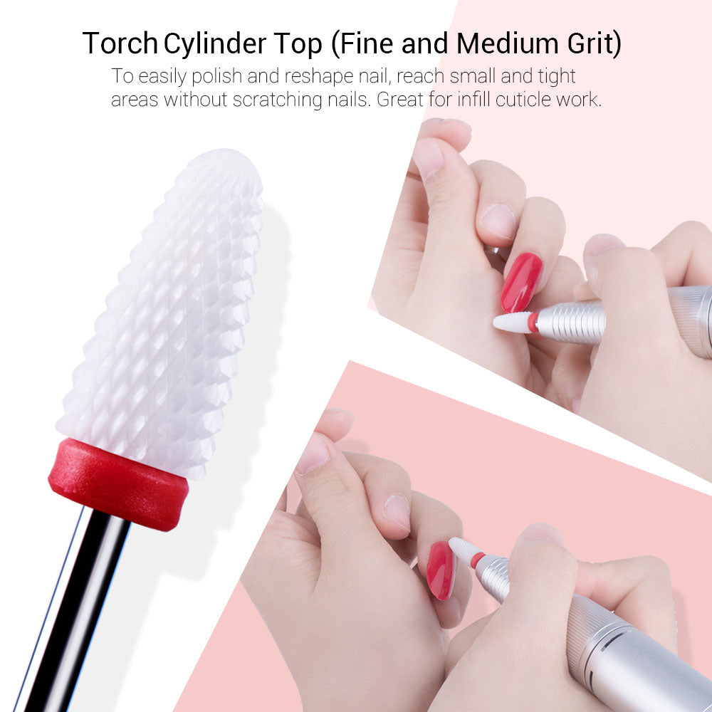 Ceramic Nail Drill Bits Set (7pcs) - 图片8