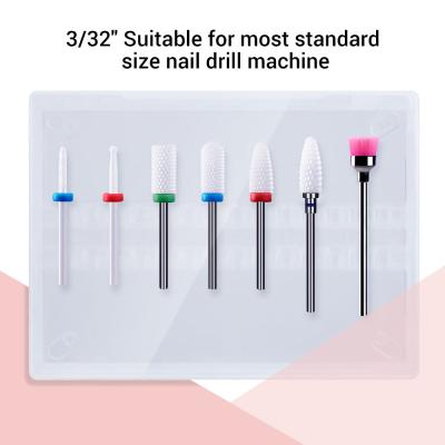 Ceramic Nail Drill Bits Set (7pcs)