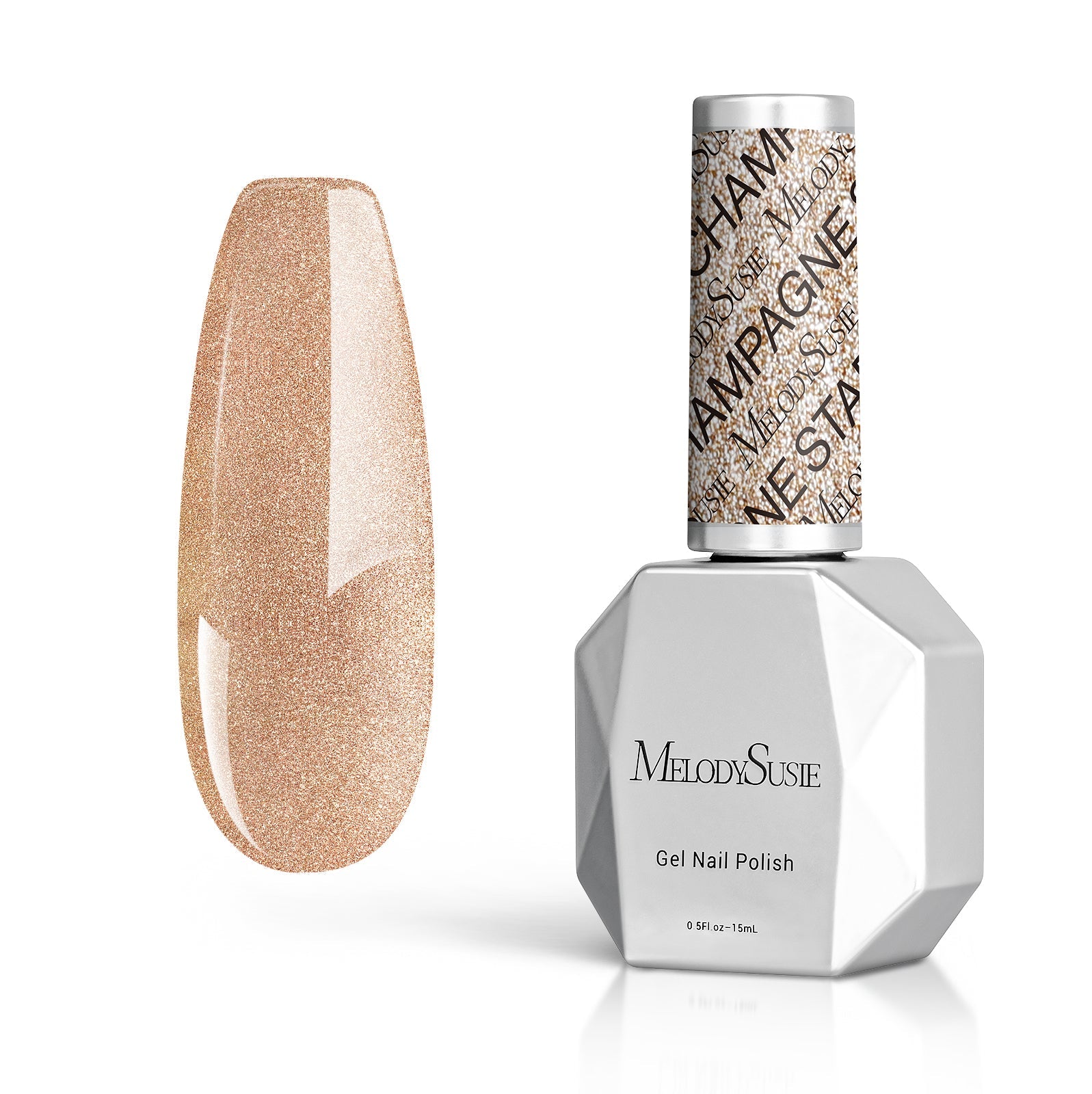 Z159 Champagne Star - TPO-Free Thick Nail Gel Polish (15ml)