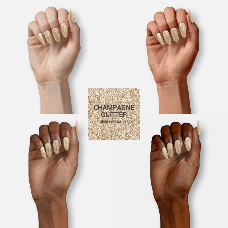 Z159 Champagne Star - TPO-Free Thick Nail Gel Polish (15ml)