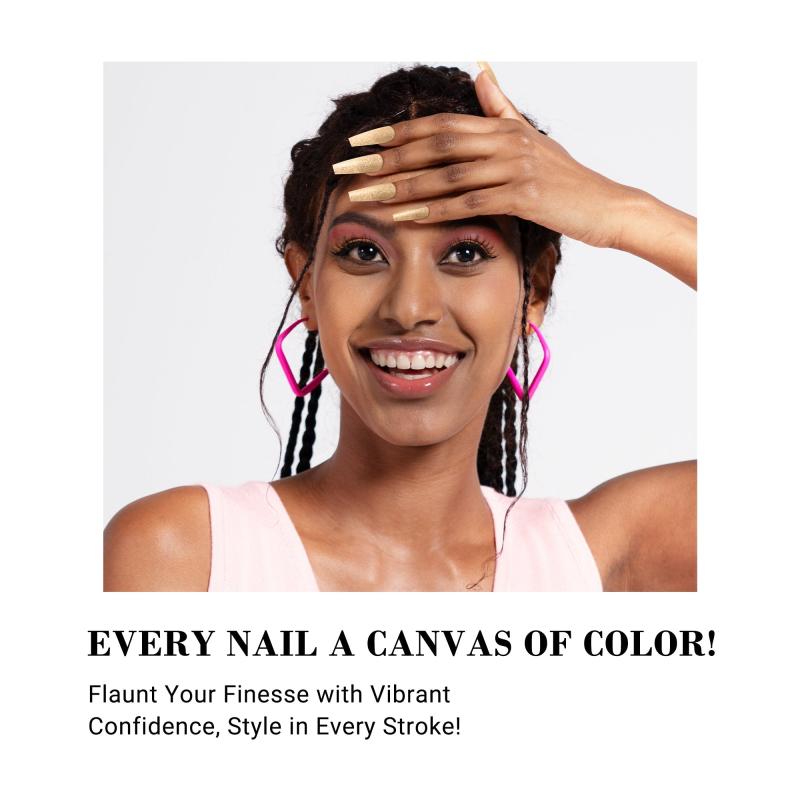 Z159 Champagne Star - TPO-Free Thick Nail Gel Polish (15ml)