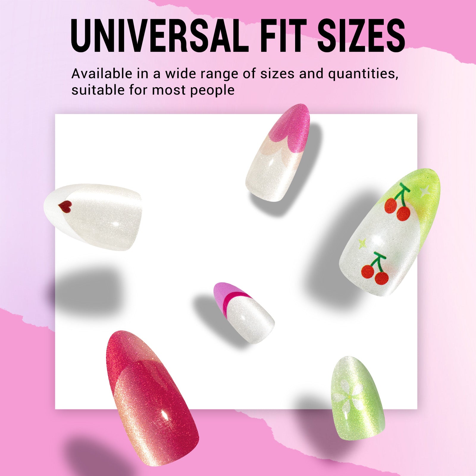 Cherry Press On Nails Kit - US ONLY - 图片2