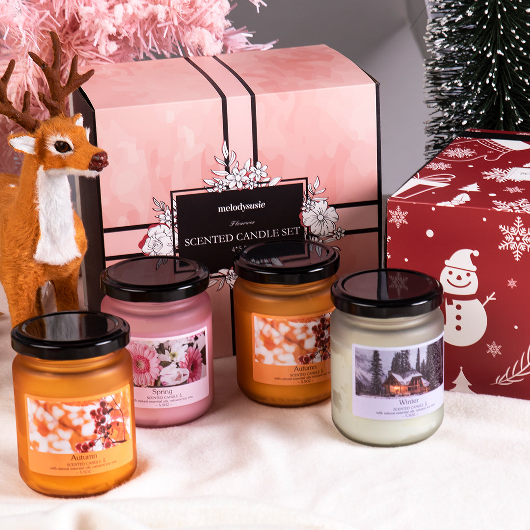 Christmas Holidays Gift Seasonal Scented Candle Set - 图片16
