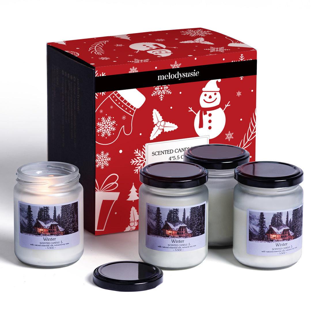 Christmas Holidays Gift Seasonal Scented Candle Set - 图片7
