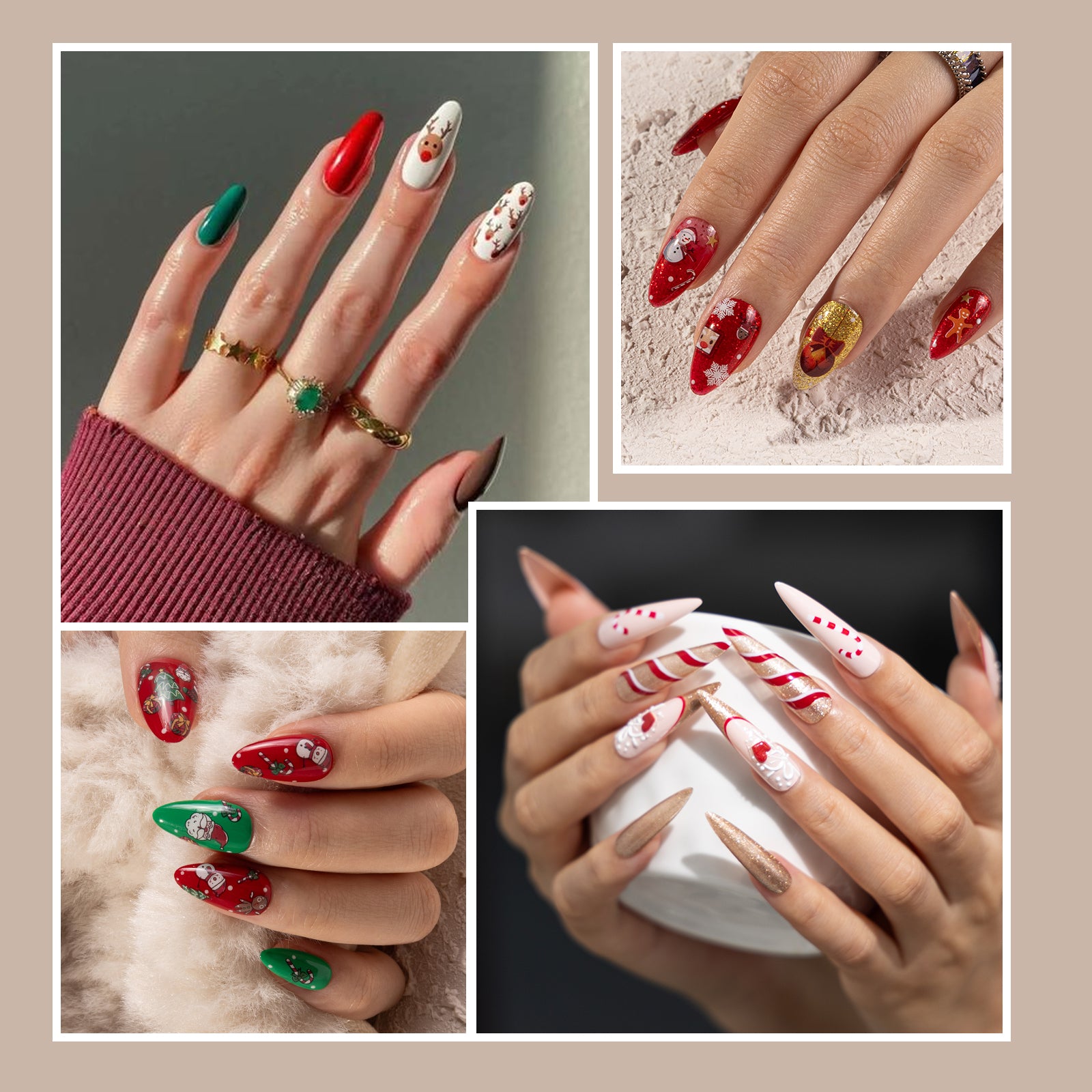 Christmas Nail Art Stickers - 图片3