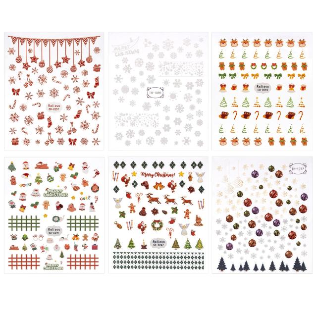 Christmas Nail Art Stickers