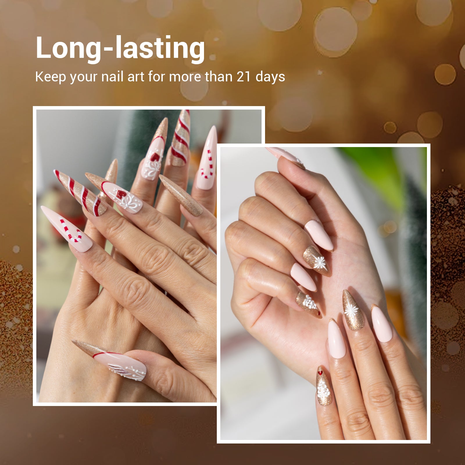 Christmas Nail Art Stickers - 图片2