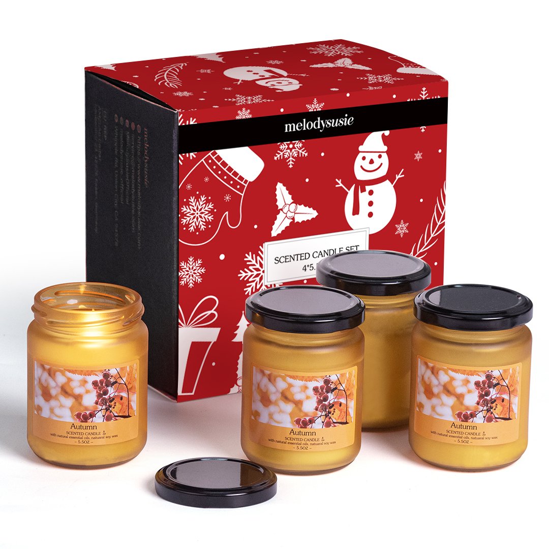Christmas Seasonal Scented Candle Gift Set - 图片13