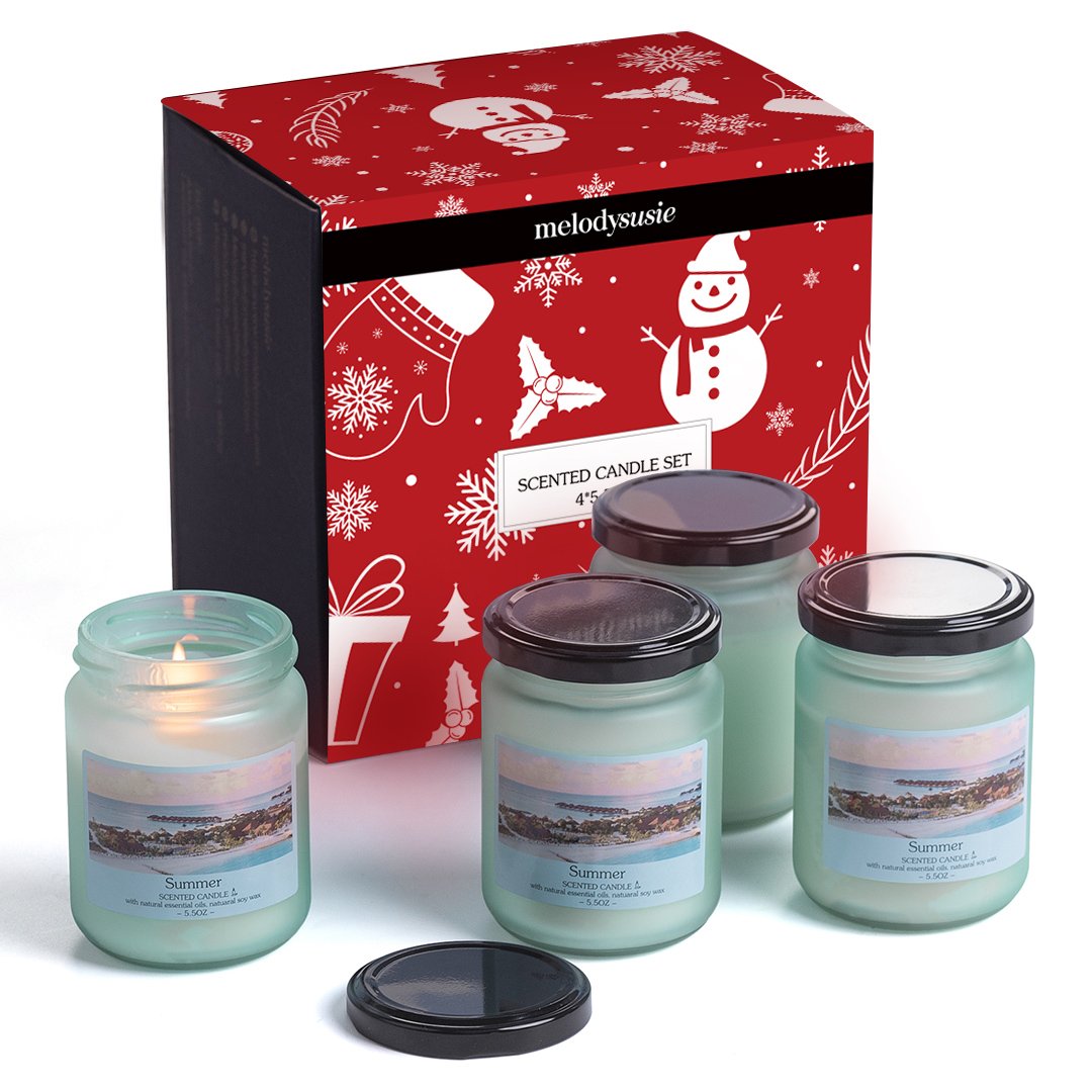 Christmas Seasonal Scented Candle Gift Set - 图片12