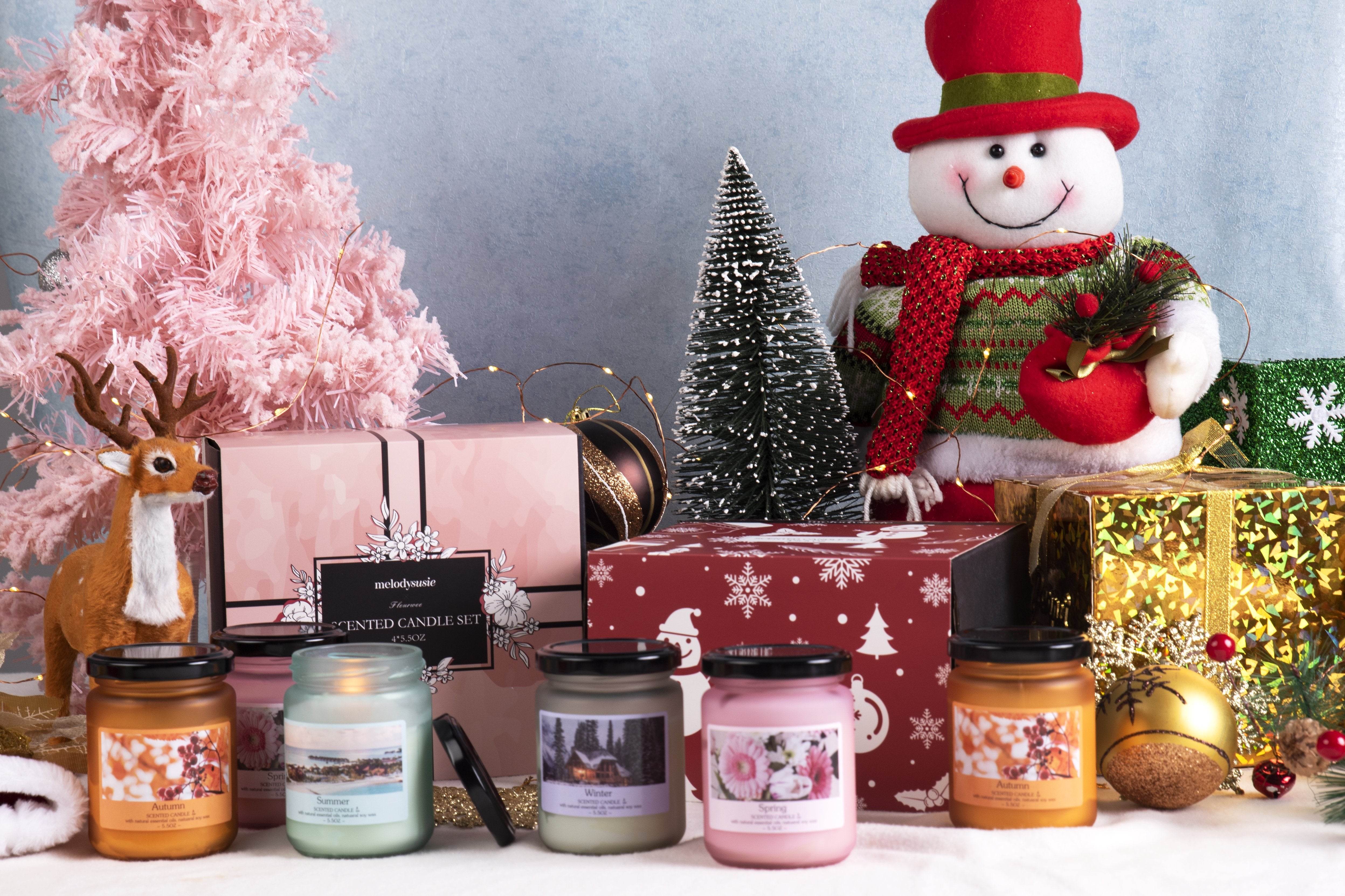 Christmas Seasonal Scented Candle Gift Set - 图片16