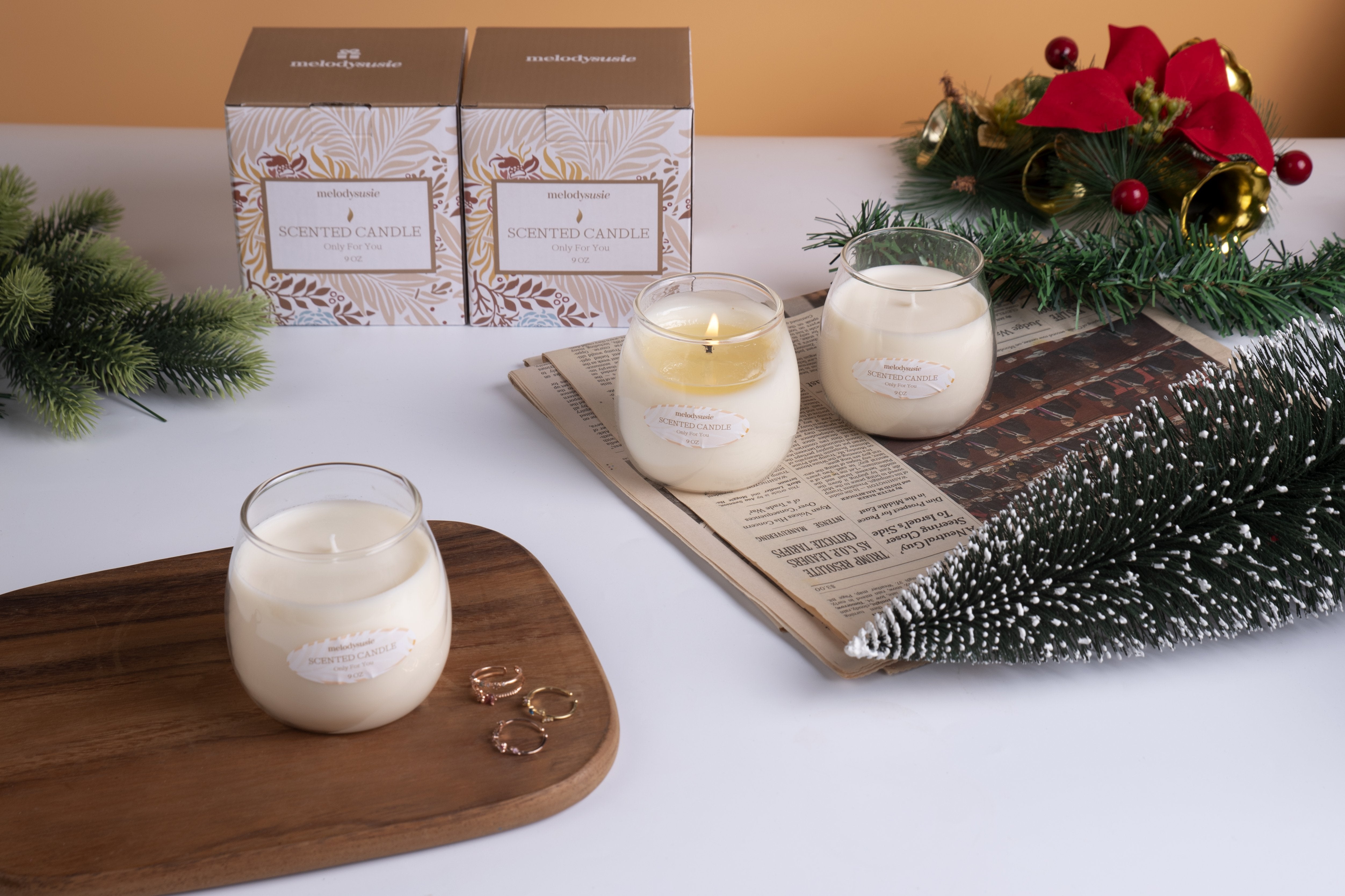 Christmas Seasonal Scented Candle Gift Set - 图片3