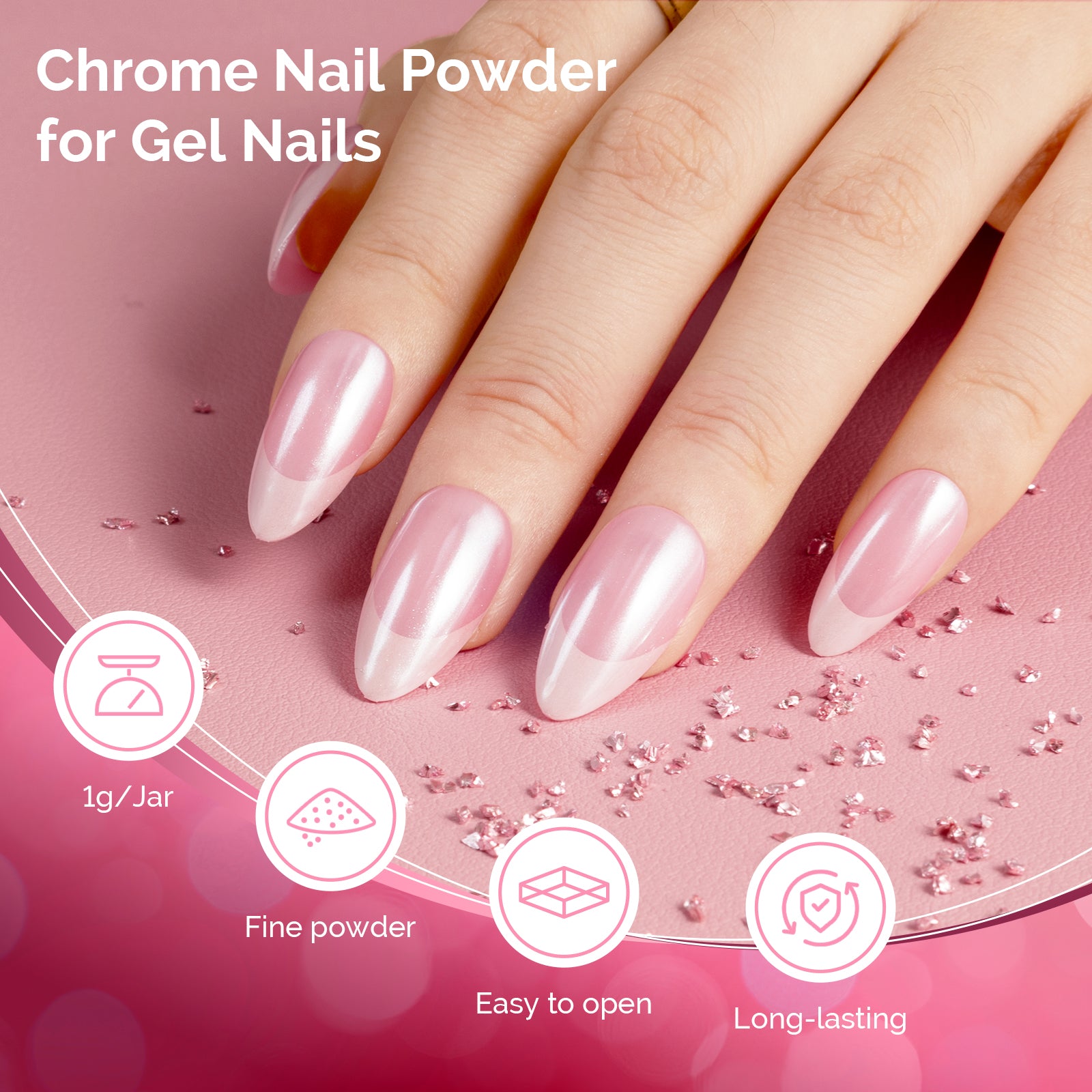 Chrome Nail Powder - 图片2