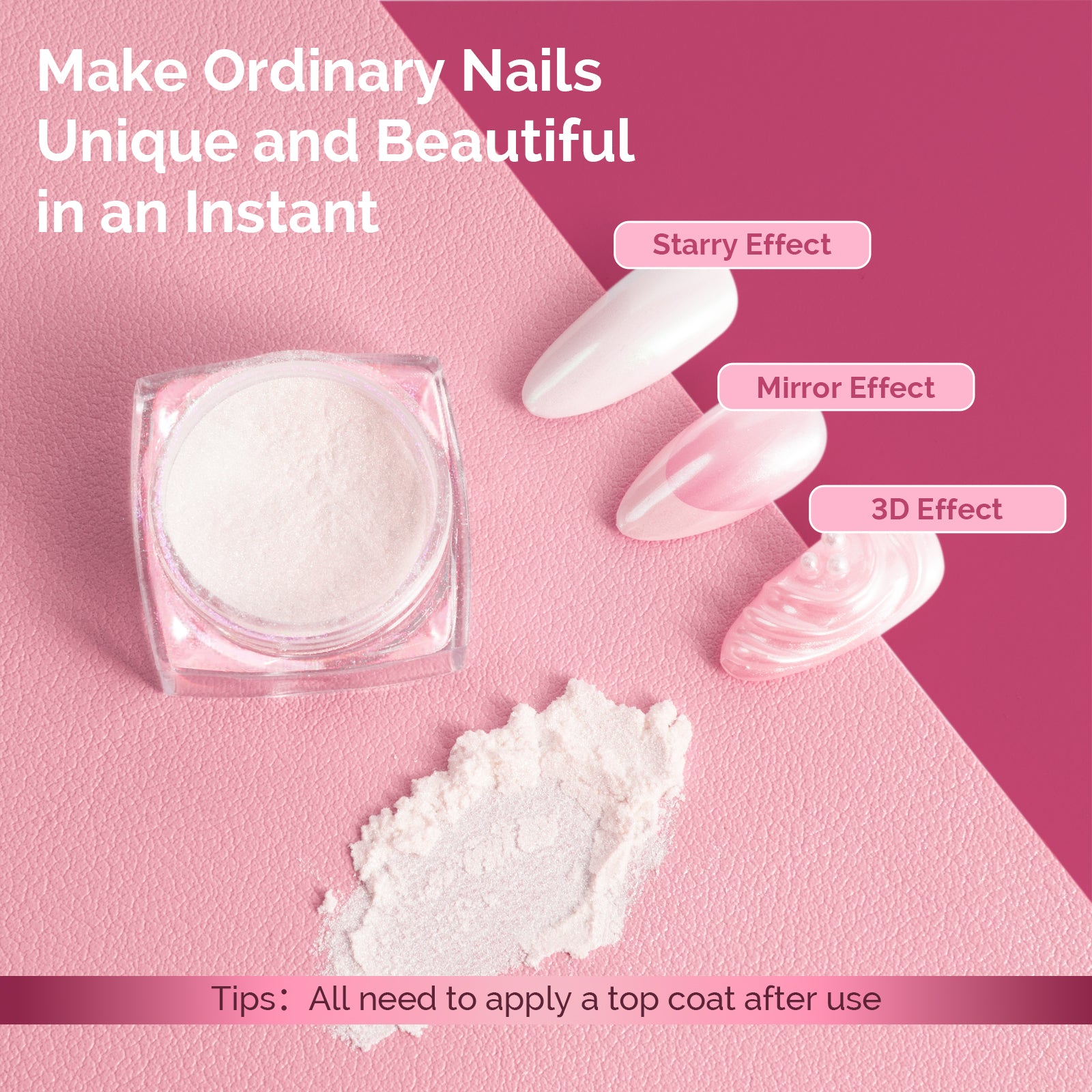 Chrome Nail Powder - 图片3