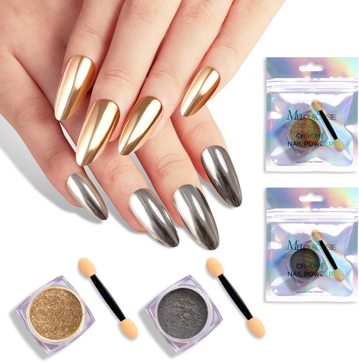 Chrome Nail Powder - 图片18