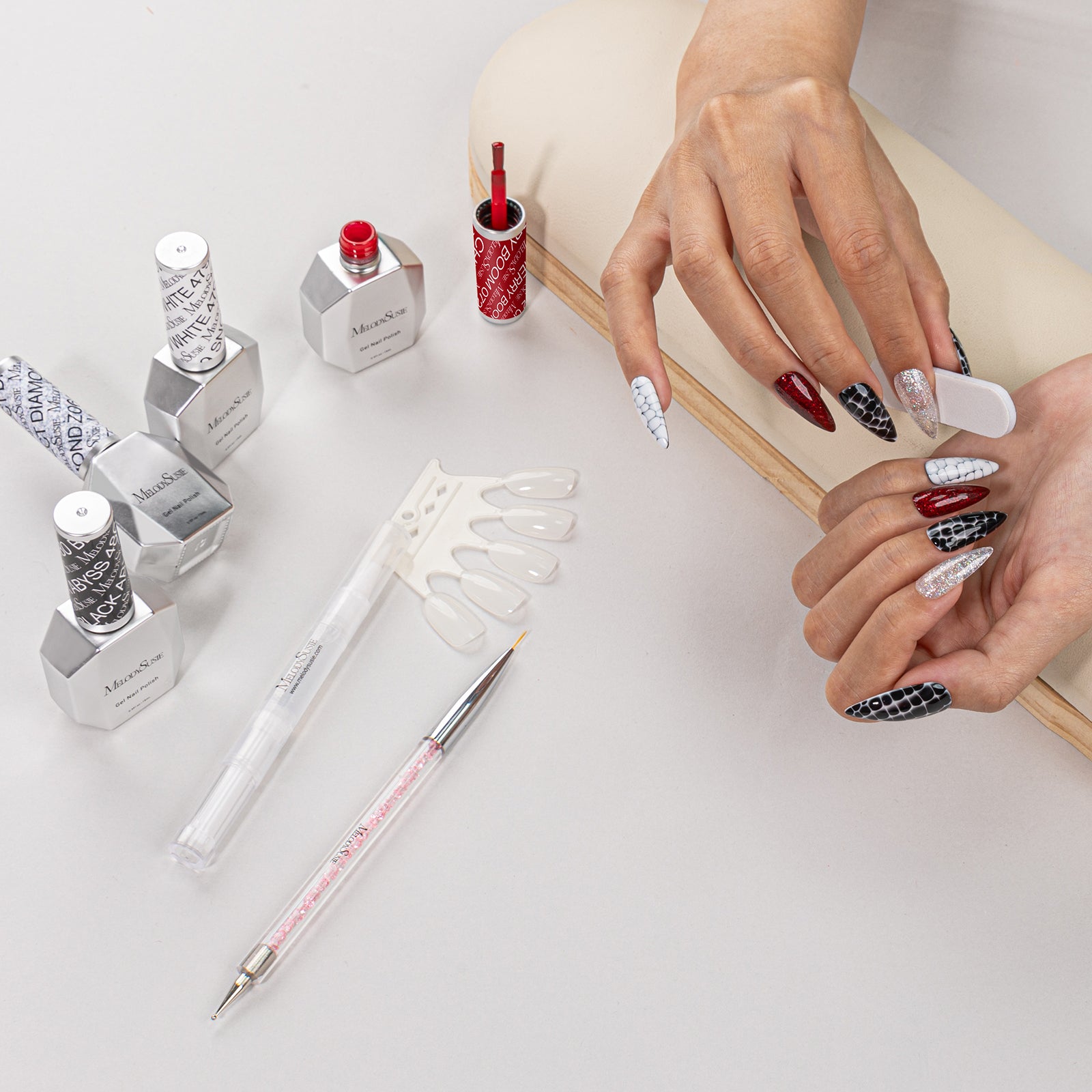 City Walk 15ml TPO-Free Thick Gel Nail Polish - 4Pcs - 图片3